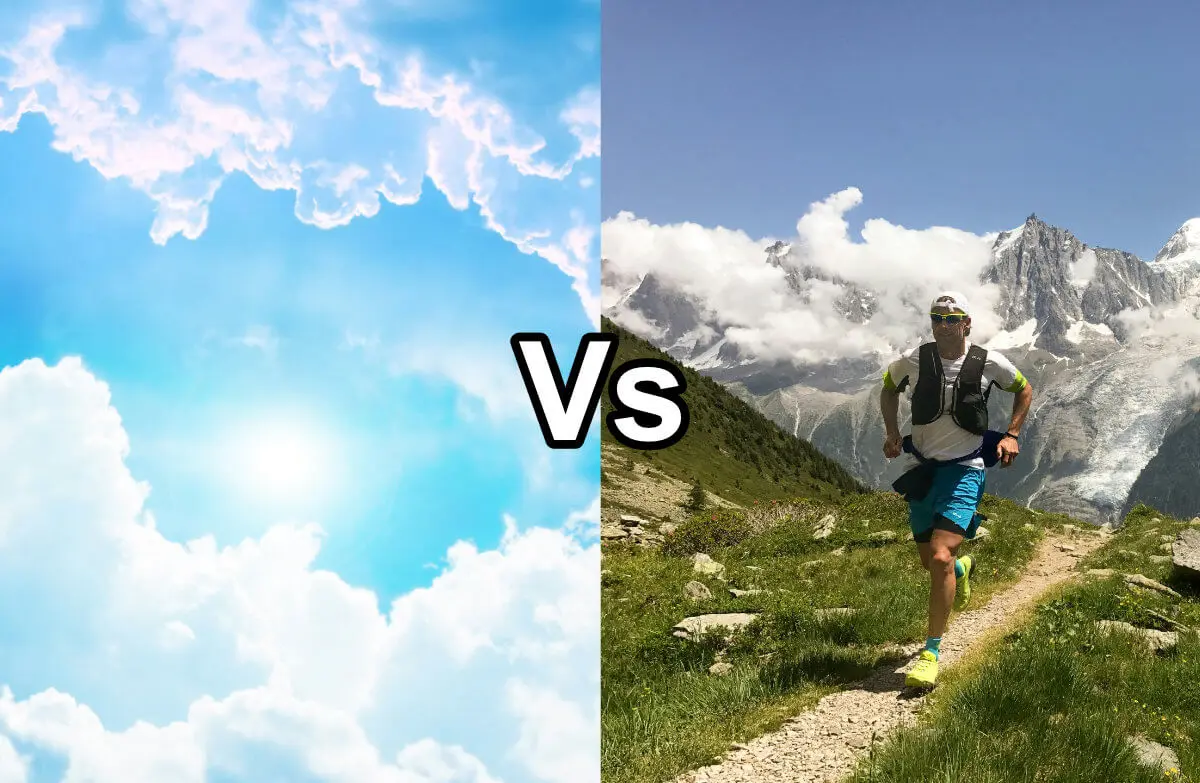 Heat v Altitude training