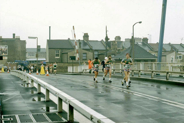 London Marathon in 1982