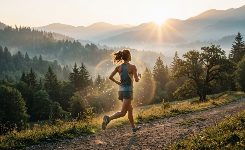 Runner finding clarity